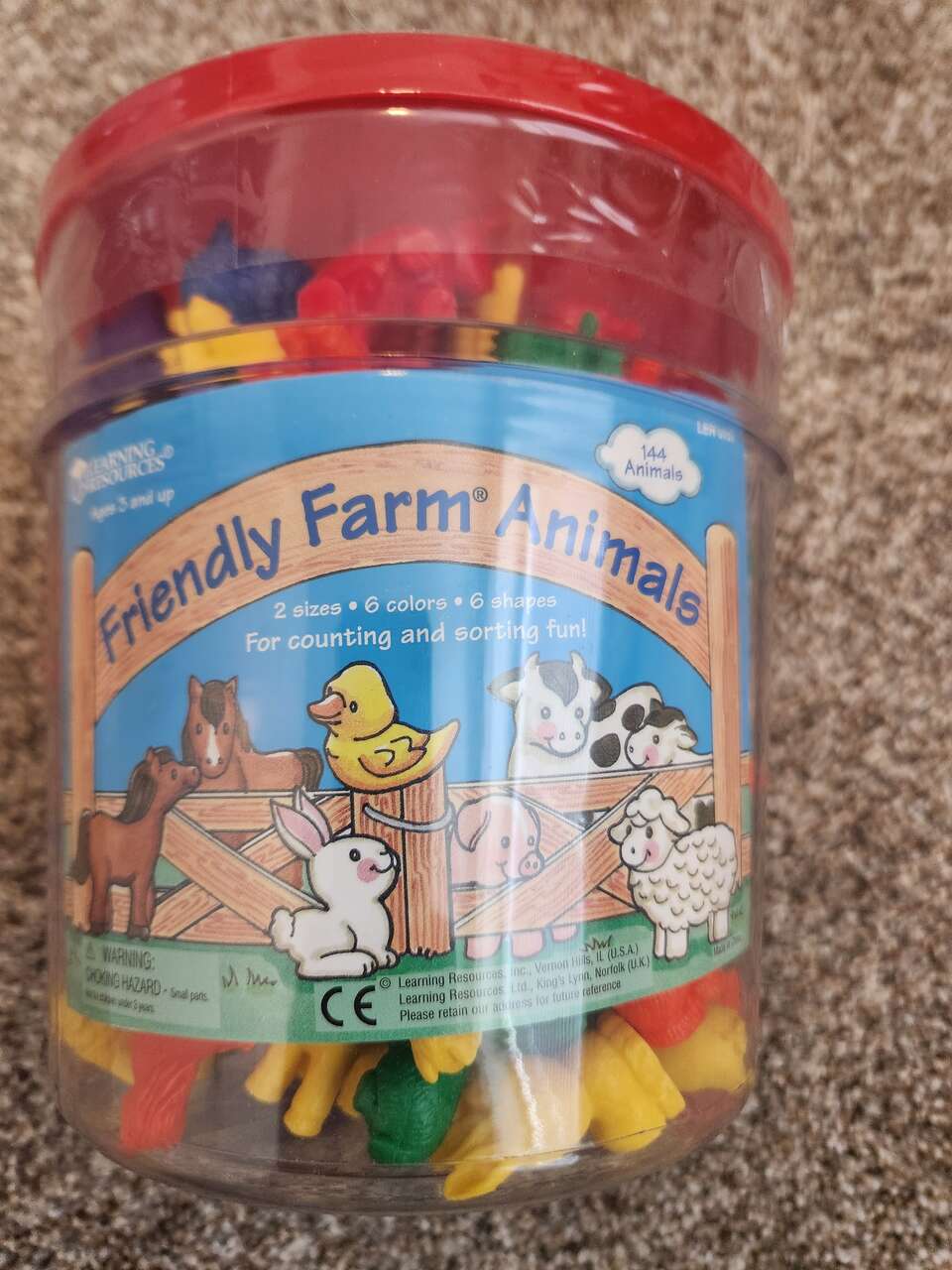 Friendly Farm Animal Counters