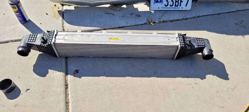 Kia stinger intercooler