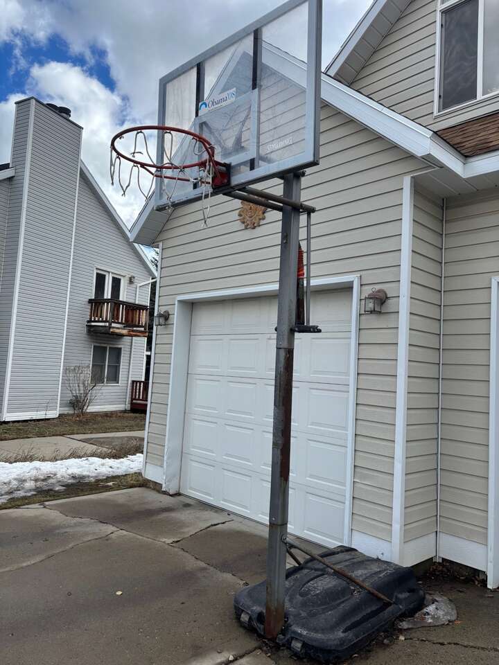 **FREE**  Basketball Hoop