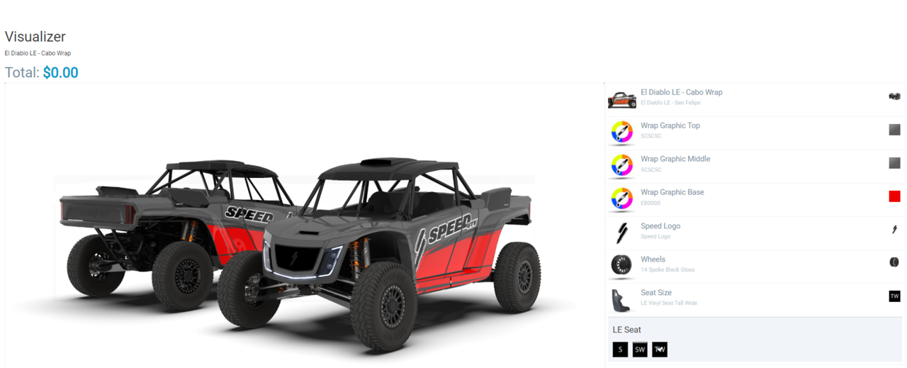 2024 Speed SXS El Diablo LE