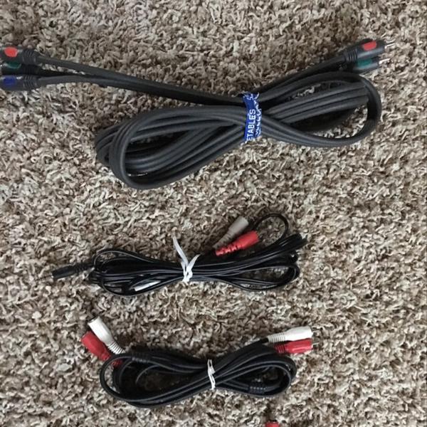 Lot Of Audio Video Speaker Wires