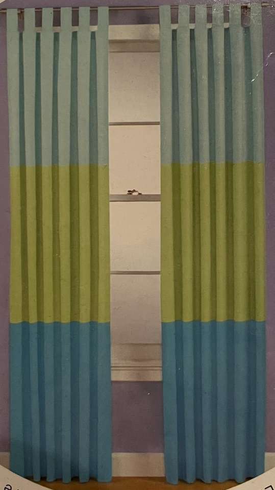 2 Tab Top Loop Window Panel Curtain By Expressions