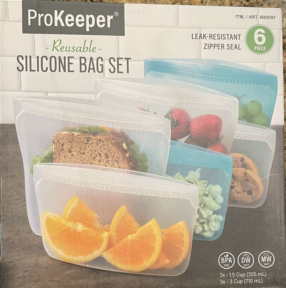New ProKeeper Silicone 6 Bag Set High Quality!