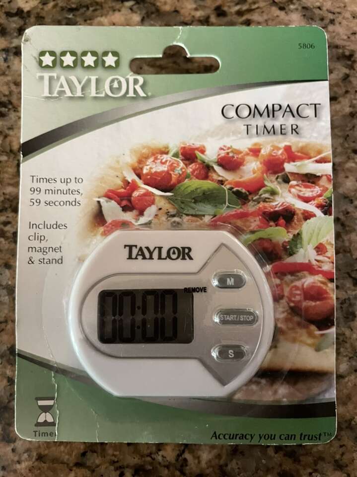 New Taylor Digital Kitchen Timer For Daily Life