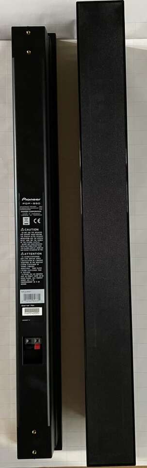 New Pair Of Pioneer PDP-S50 TV Speakers Open Box