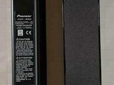 New Pair Of Pioneer PDP-S50 TV Speakers Open Box