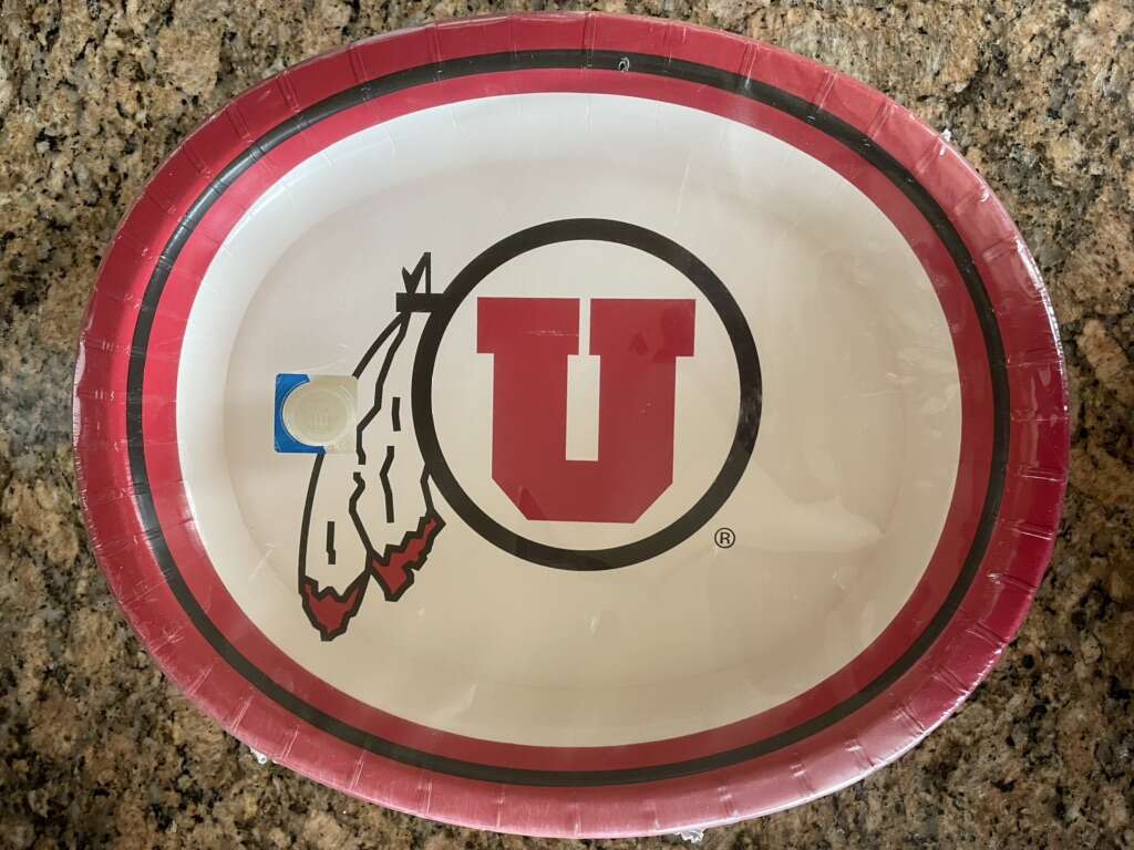 U Of U 50 Premium Large Oval Paper Dinner Plates