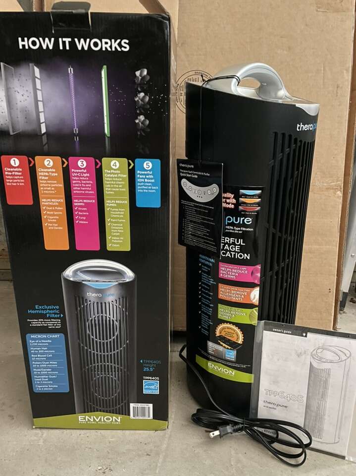 Therapure Envion HEPA/UV Air Purifier Large Room