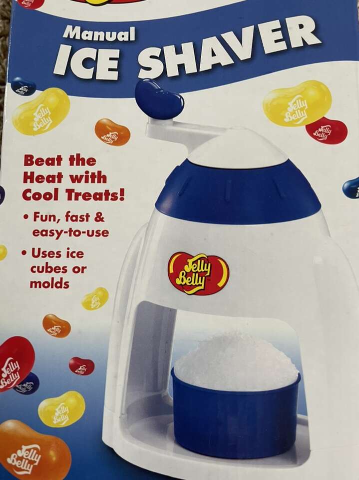 Jelly Belly Manual Ice Shaver Complete Package FUN