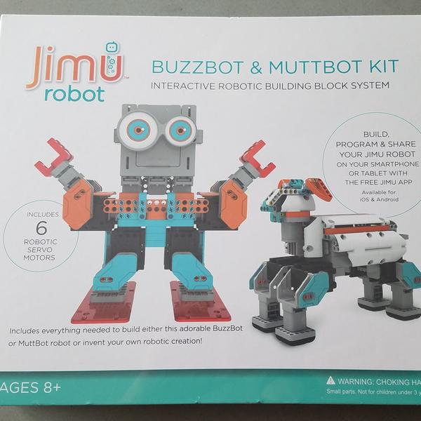 Brand new UBTECH Jimu robot buzzbot & muttbot kit