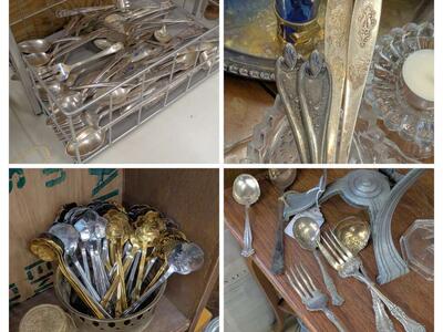 Silverware Sold by the Piece & Sets