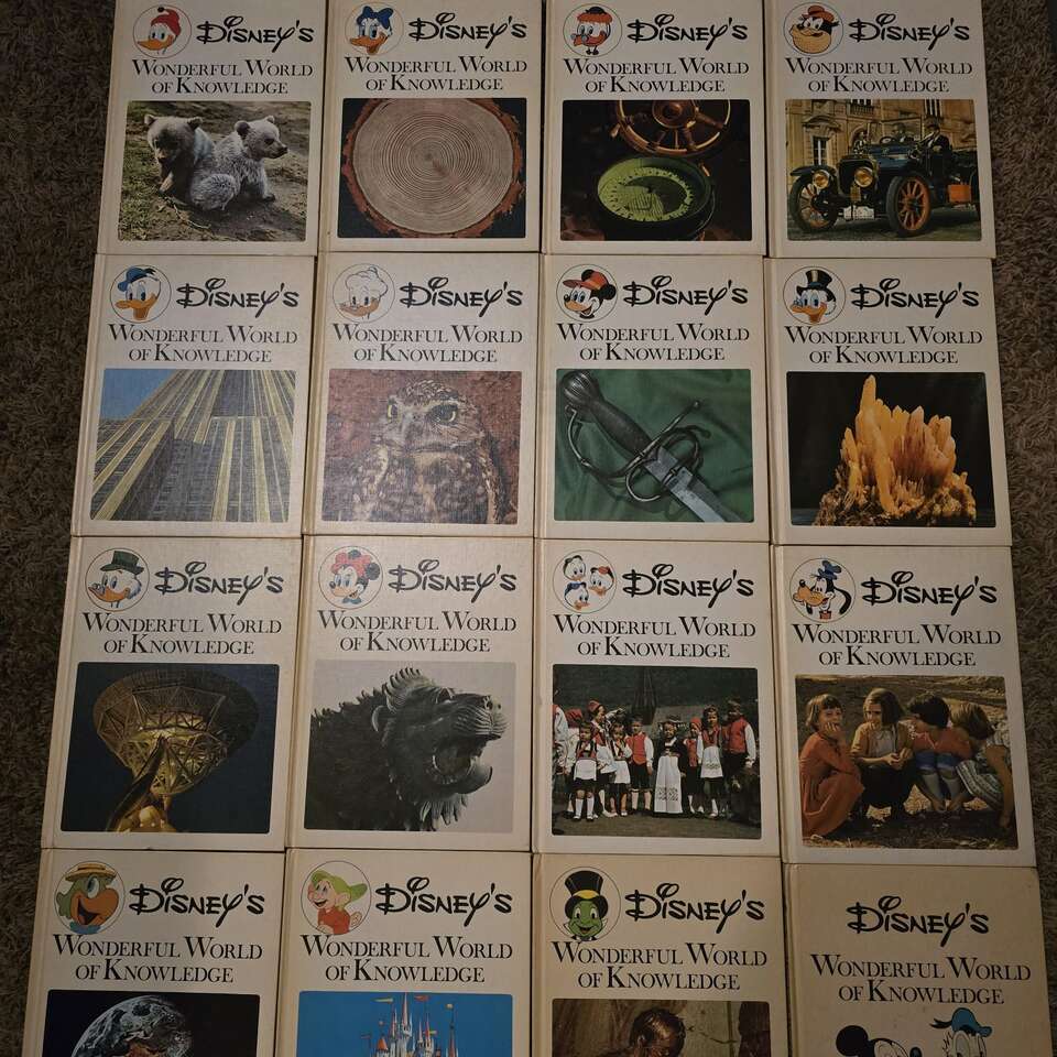 Disney's wonderful world of knowledge set 1-16