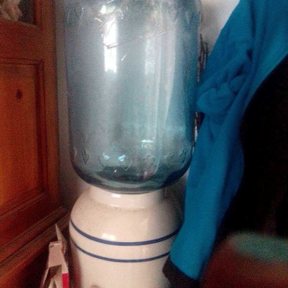 spring well dispenser Atlanta Georgia w blue glass