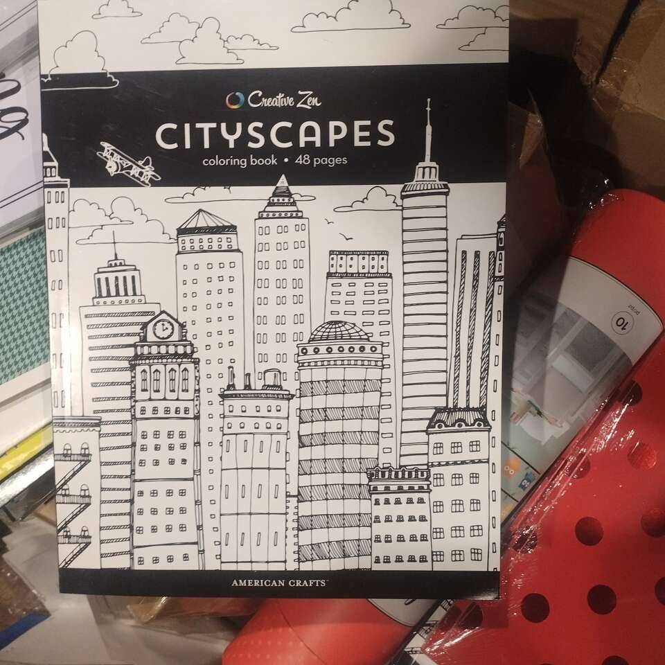 creative Zen 48 page coloring book