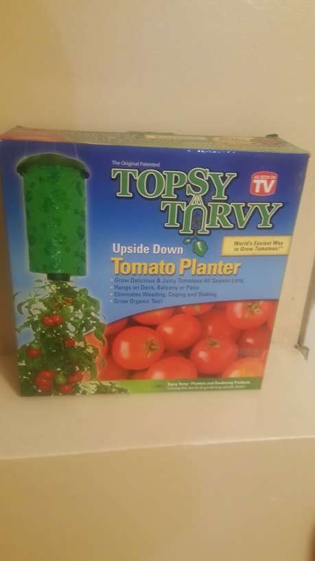 Topsy turvy tomato planter NEW