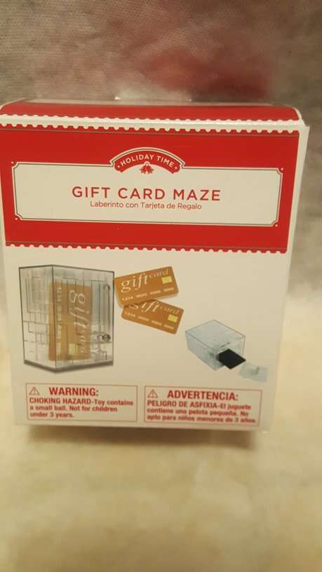 Gift card maze New