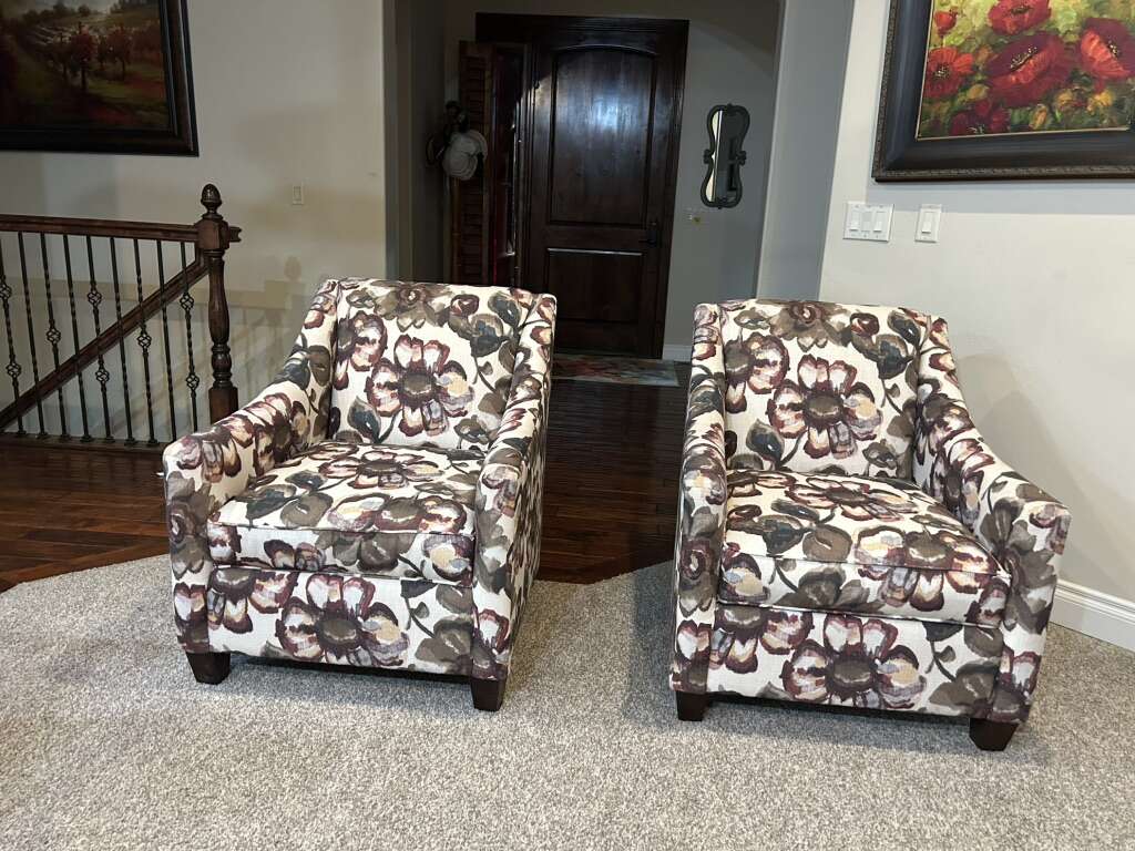 Bassett Furniture 2 Chairs High Quality