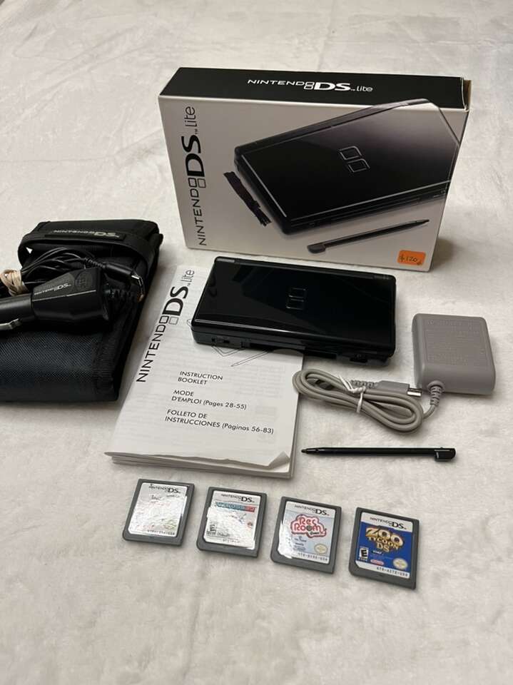Black DS Lite Bundle Electronics