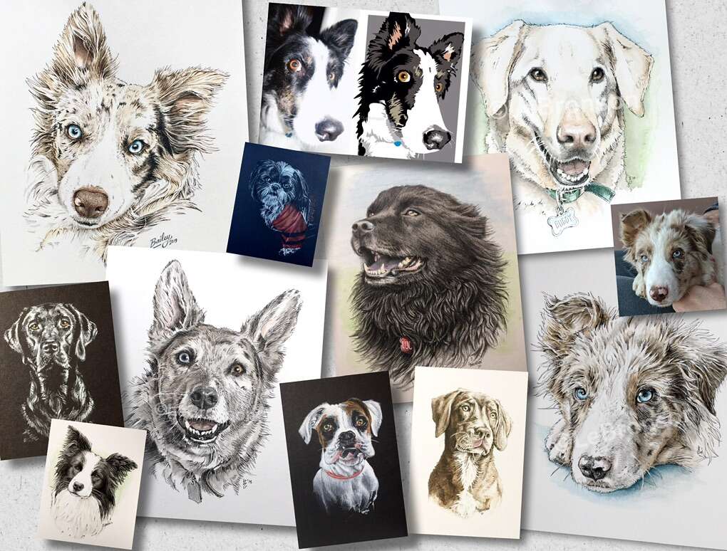 Pet Portraits, Logo/Graphic Design, Custom Art