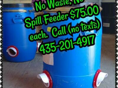 No Spill No Waste Chicken Feeder