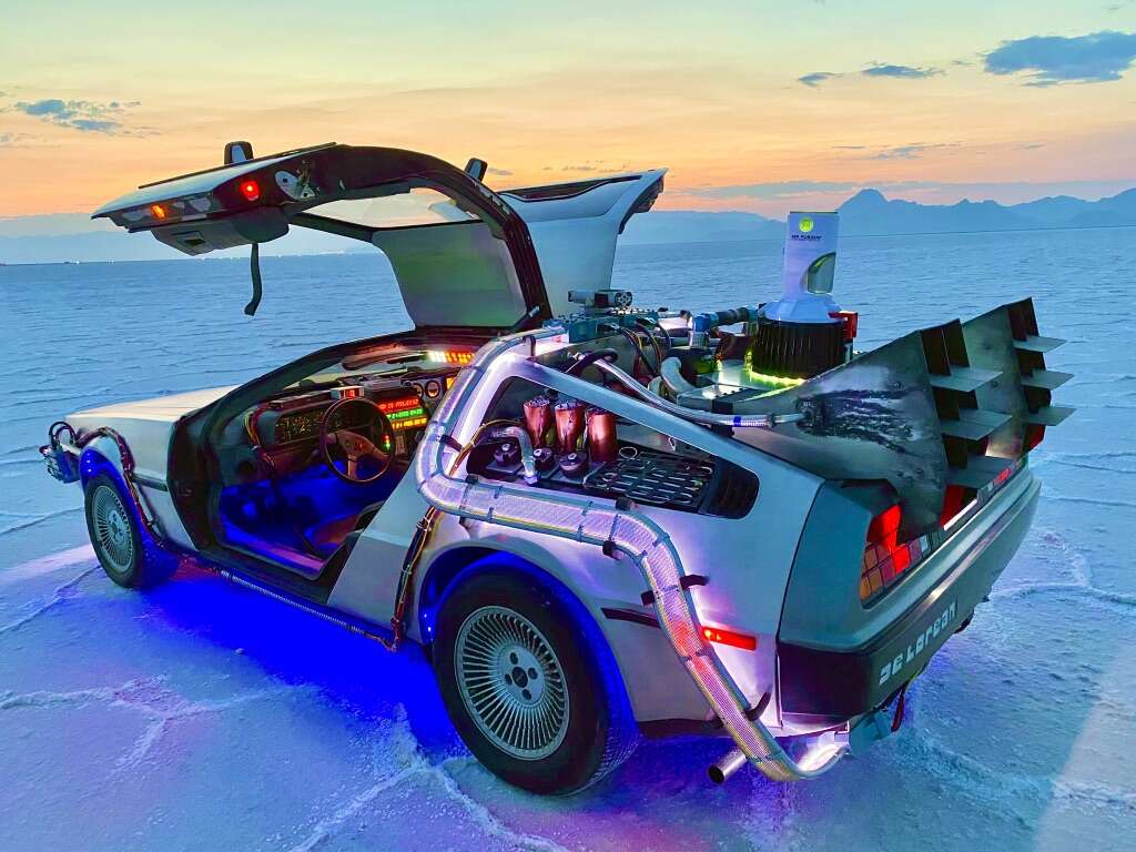 DeLorean Time Machine Rental Back to the Future
