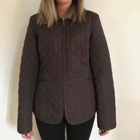 Women’s Tommy Hilfiger Brown Quilted Jacket XL