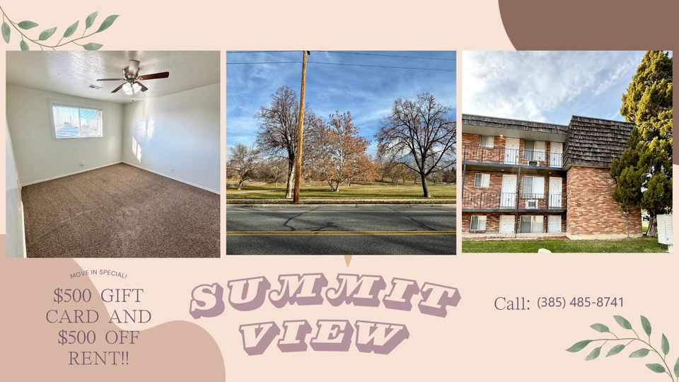 Apartment For Rent at 1060 3900 South, Salt Lake City, UT 84124