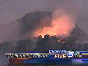 Police Question Person About Millcreek Fire