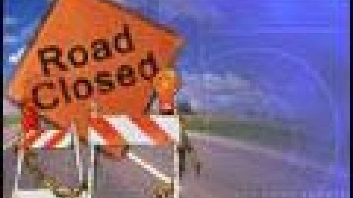 Flooding Closes Road in Salt Lake Valley