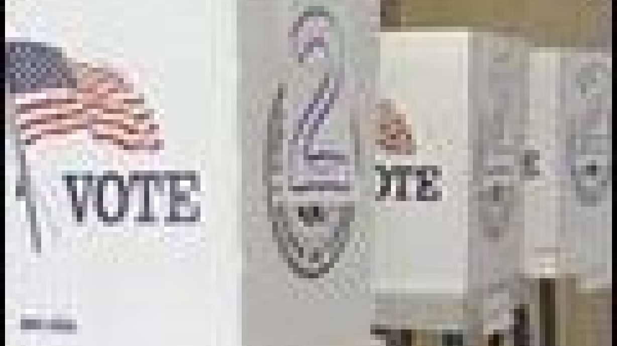 Utah lawmaker seeks to ban corporate logos at voting sites
