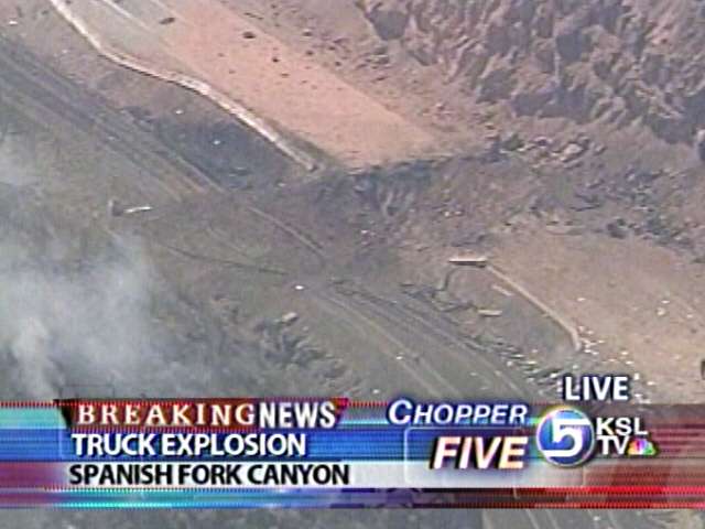 Tanker Truck Explodes, Highway 6 Shut Down