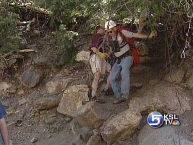 Crews Rescue Hiker in Big Cottonwood Canyon