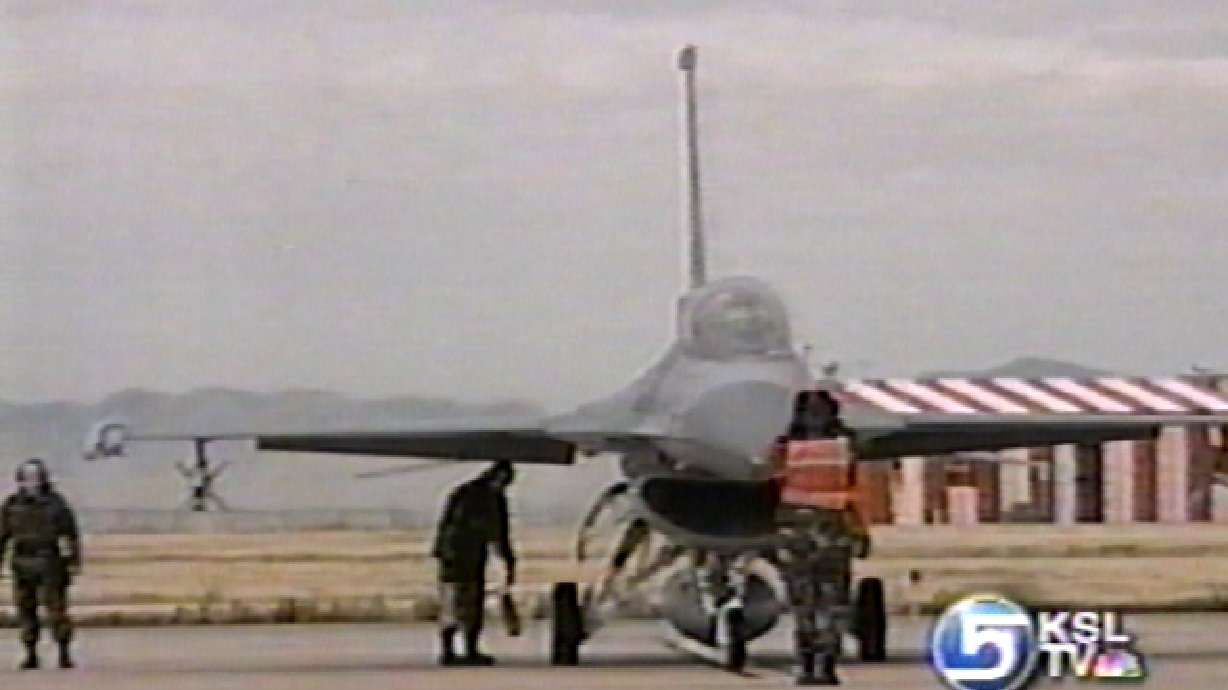 F-16 Pilots Working Night Shift