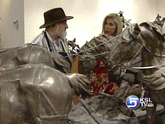 Utah Sculptor Creating Monument For Nebraska
