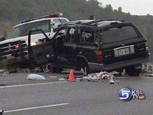 Teen Killed in Parley's Rollover