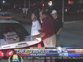 Bicyclist Hit by Car, Critically Injured