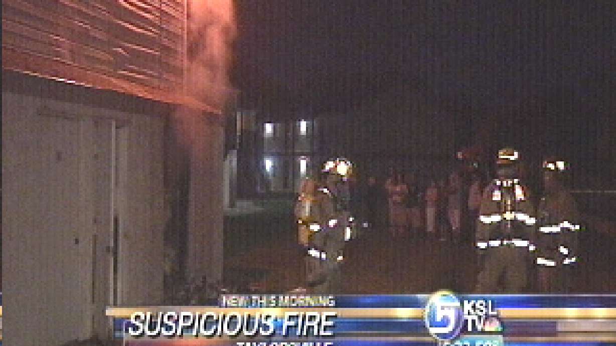 Taylorsville Fire Called Suspicious