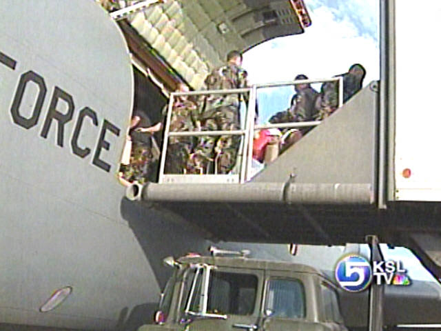 Utah National Guard Unit Heading To Louisiana