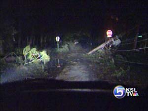 Devastated Towns Can Be Dangerous Come Night