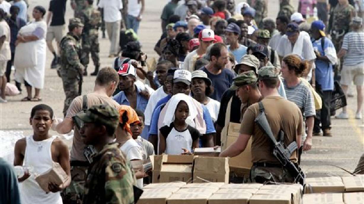 Guard Brings Food, Medicine to Big Easy