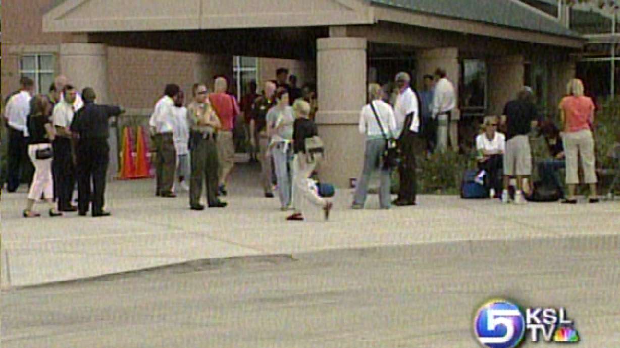 Police Report Few Problems with Evacuees