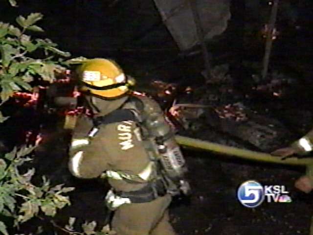 Fire Destroys Garages at Condo Complex