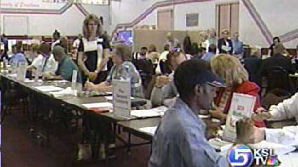 Job Fair Held at Camp Williams