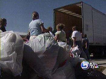 Groups Continue to Gather Food, Supplies