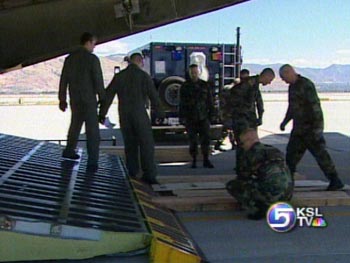 Plane Trouble Delays National Guard Troops 