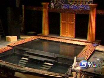 Season Opening Play Involves a Pool on Stage