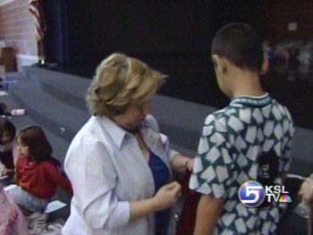 Kids Get Clothes for School