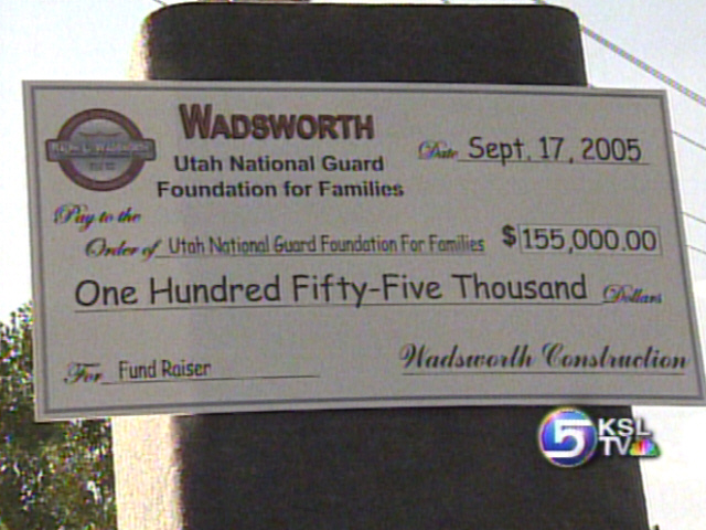 Community Raises Money for Families of National Guard