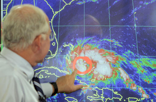 Hurricane Warnings Posted for Florida Keys