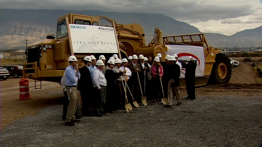 Ground Broken for New Power Plant